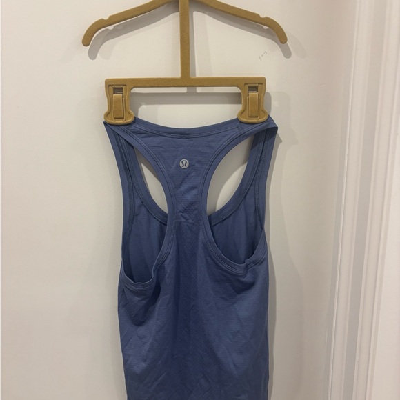 Blue Racerback Tank Top - Picture 2 of 2